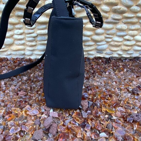 SALVATORE FERRAGAMO Nylon Chain-Linked Shoulder/Crossbody Bag. EUC! - Picture 6 of 16